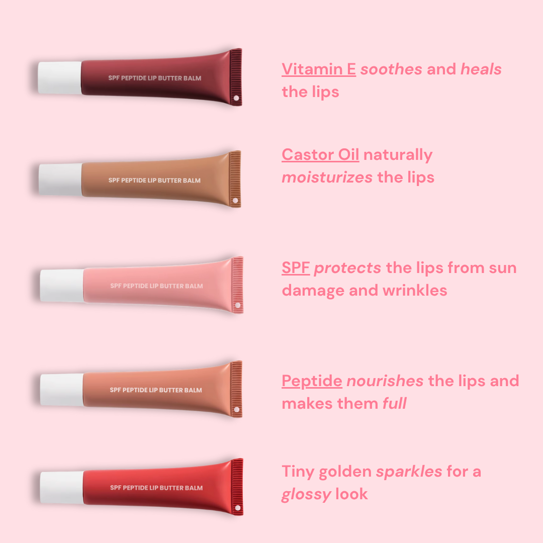 SPF PEPTIDE LIP BUTTER BALM