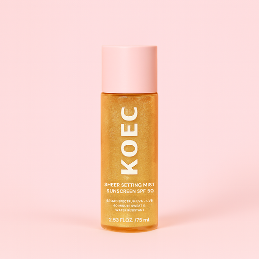 GLOW SETTING MIST SPF 50